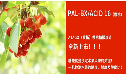 新品快讯 ---【新 登 场】--- PAL-BX丨ACID 16 樱桃糖酸度计